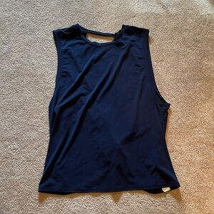 Medium navy blue Fabletics workout tank